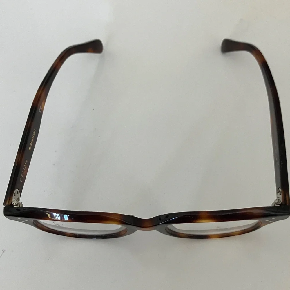 Celine Tortoise Shell Glasses style #41457 - Picture 2 of 11